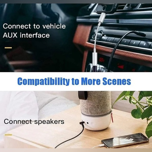 Apple~White Lightning to 3.5mm AUX Adapter
New - Picture 9 of 10